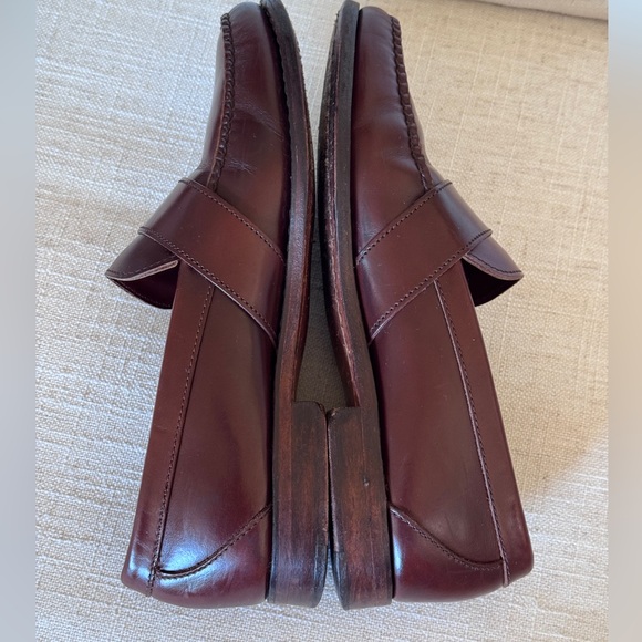 Vintage POLO RALPH LAUREN Men’s Penny Brown Loafers - Picture 5 of 11